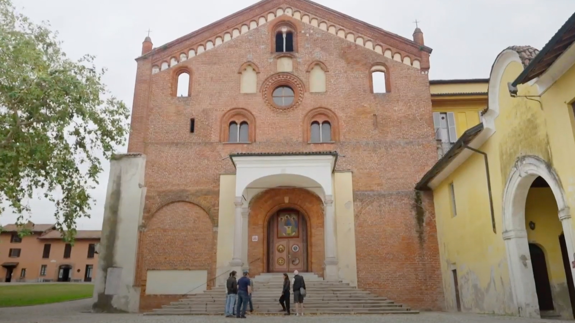 A 12th century church in Italy