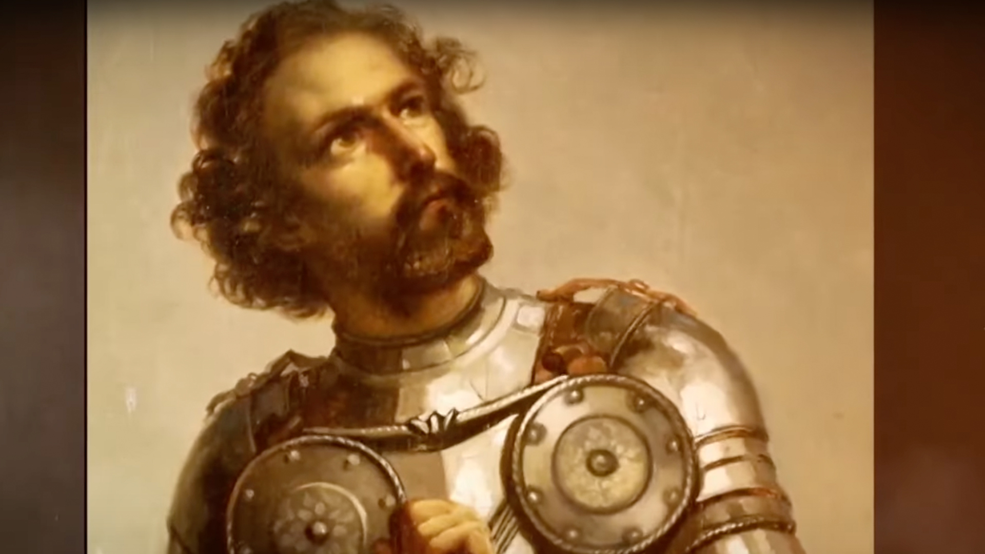 Painting of Hernán Cortés