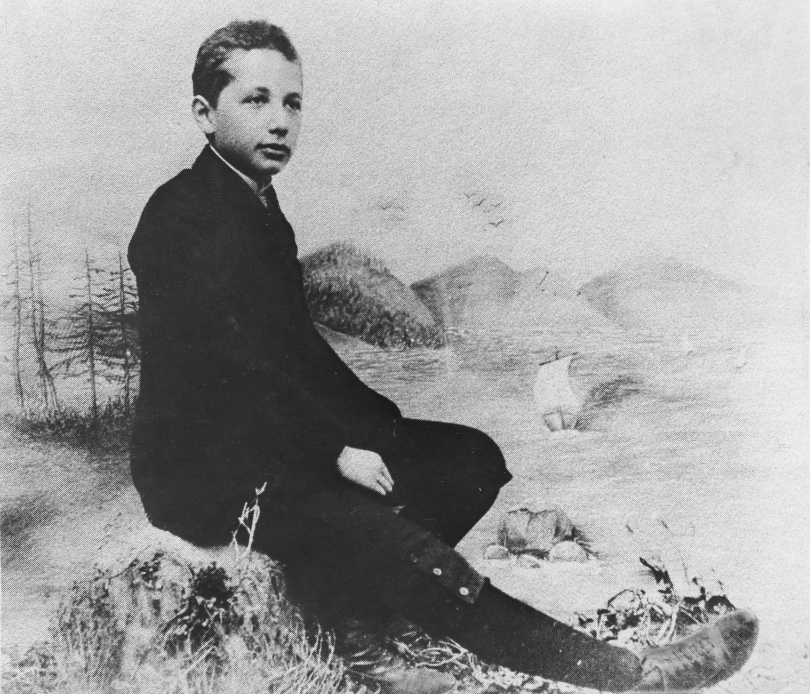 Einstein as a child