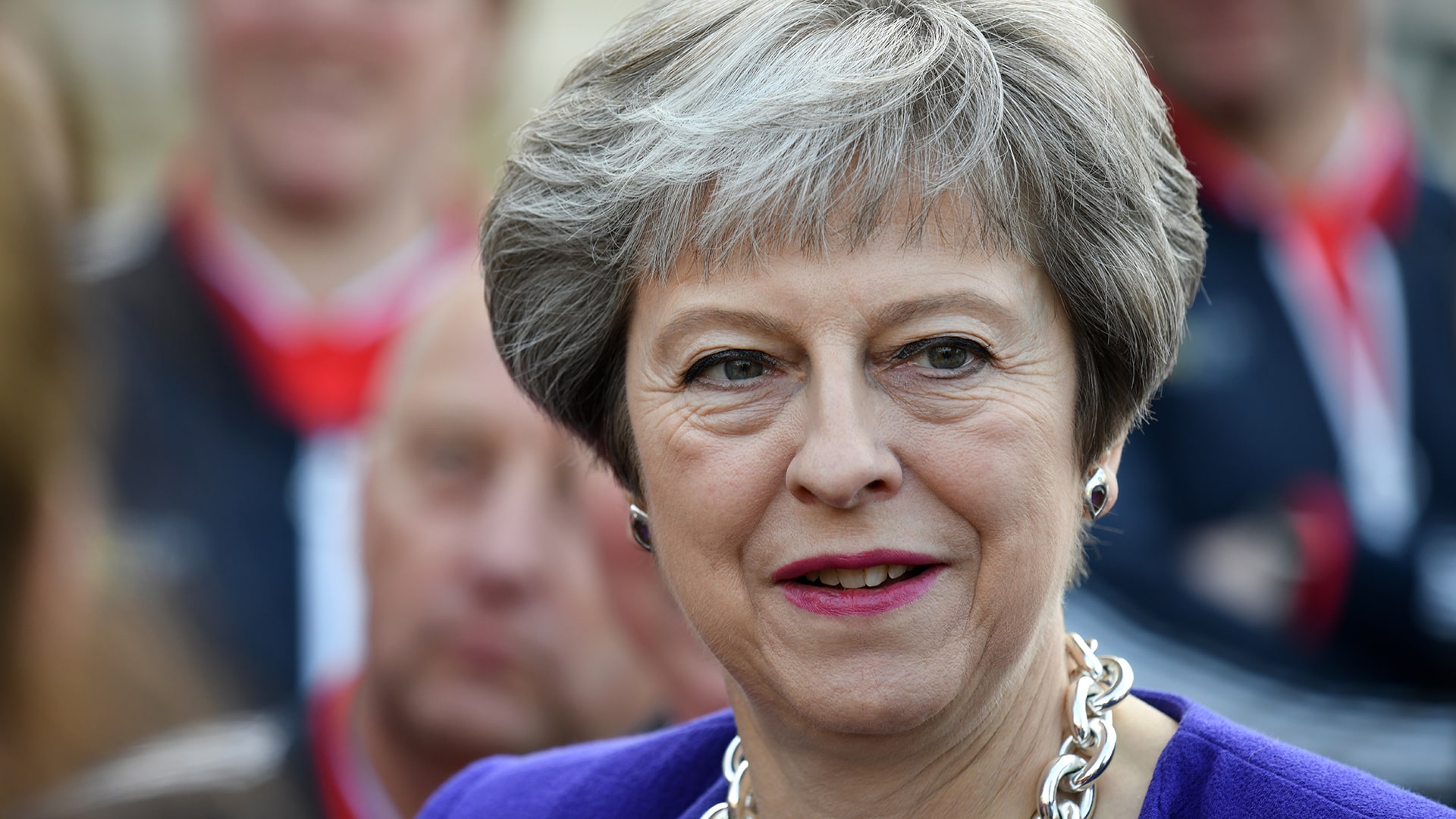 London, UK. 15 May, 2018. Prime Minister Theresa May attends the exclusive unveiling of the team selected to represent the UK at the Invictus Games Sydney 2018.