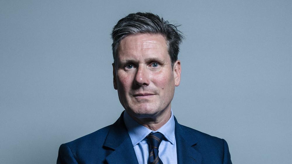 Sir Keir Starmer's official Parliament portrait