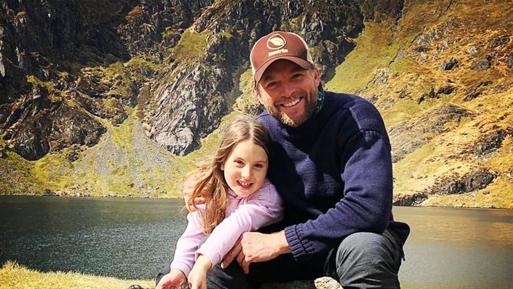 Andrew Price with his daughter?