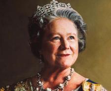 Portrait of Queen Elizabeth, the Queen Mother