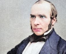 A colourised image of John Snow