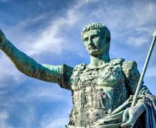 Statue of Julius Caesar in Rome