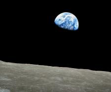 Earthrise, as seen from Apollo 8, 24th December 1968