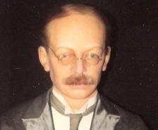 Waxwork of Dr Crippen at Madam Tussauds in London