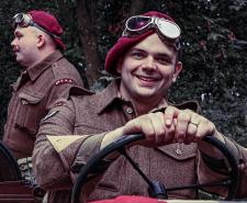 Steve Davies at a living history event