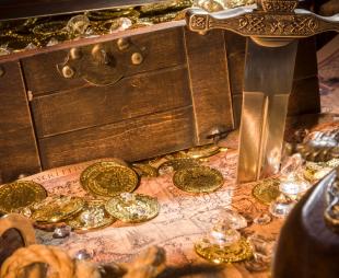 Pirate treasure chest