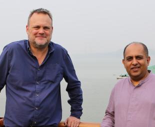 Al Murray and Anuvab Pal