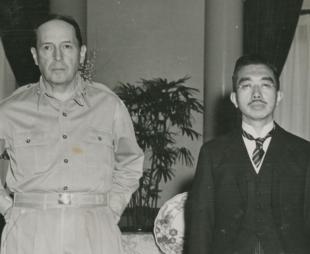 Emperor Hirohito and General MacArthur