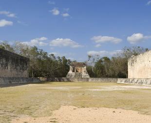 The Great Ball Court at Chichen Itza
