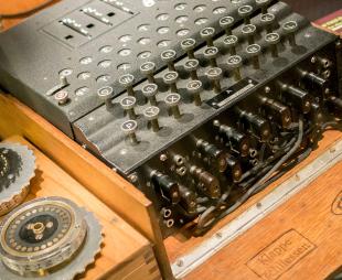 An Enigma machine
