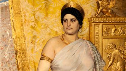 Painting of Messalina