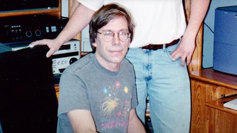 A young Bob Lazar