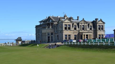The 18th hole at St Andrews Golf Club