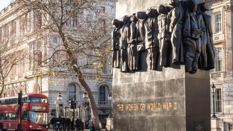 The Women of World War II monument in London