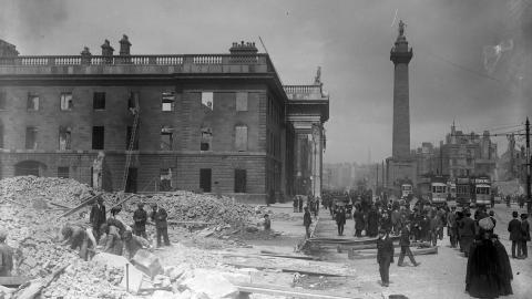 The aftermath of the Easter Rising
