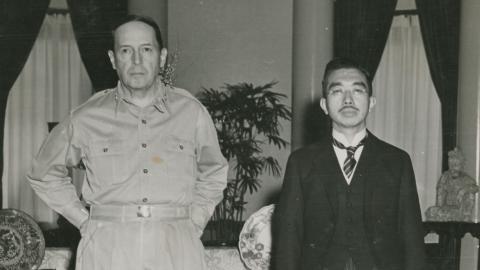 Emperor Hirohito and General MacArthur