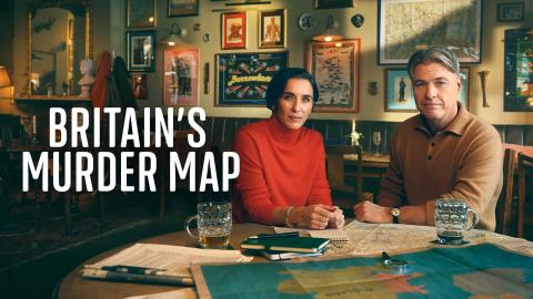 Promotional artwork for Britain's Murder Map