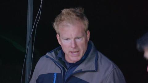 Dr Travis Taylor looking confused