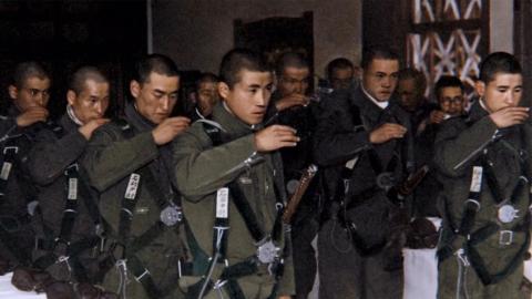 Japanese WWII Kamikaze pilots