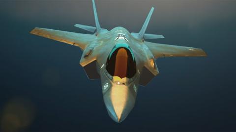 Rendering of a Lockheed F-35