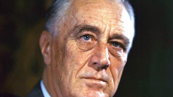  1944 Color portrait of Franklin Delano Roosevelt | FDR Presidential Library & Museum