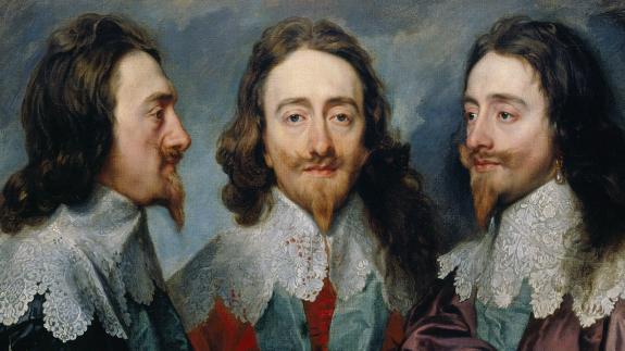 A portrait of Charles I 'In Three Positions'