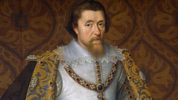 King James I and VI - Portrait attributed to John de Critz, c. 1605