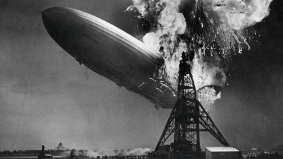 The Hindenburg disaster - three air disasters caught on camera
