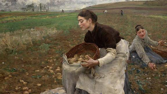 Saison d'octobre by Jules Bastien-Lepage