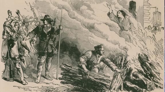 Burning at the stake, one of the most a brutal forms of capital punishment, has a long history as punishment for crimes such as treason, heresy, and witchcraft in Europe.