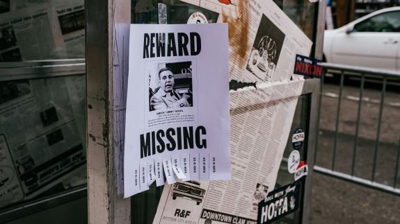 Missing poster for Jimmy Hoffa