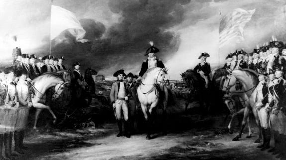 General George Washington from the Surrender of Cornwallis