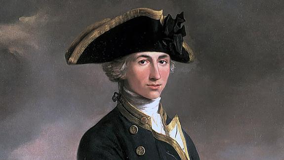 Captain Horatio Nelson, painted by John Francis Rigaud in 1781