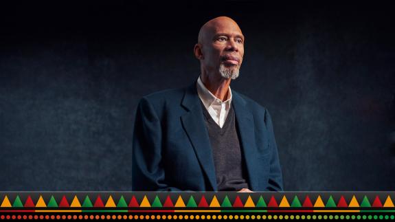 Former NBA player and historian Kareem Abdul-Jabbar