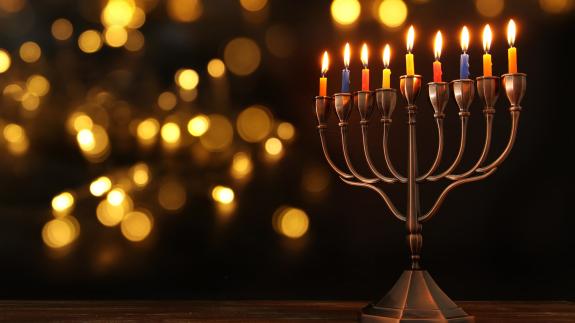 A menorah