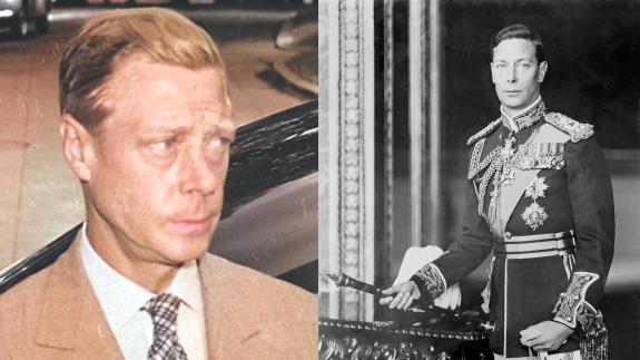Photographs of the Duke of Windsor and George VI