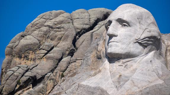 George Washington on Mount Rushmore