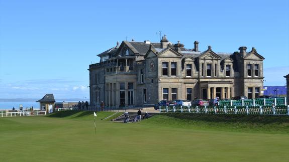 The 18th hole at St Andrews Golf Club