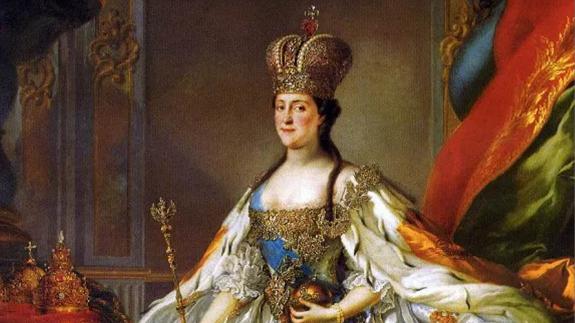 Coronation portrait of Catherine the Great