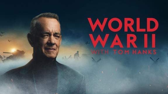 Promotional artwork for 'World War II with Tom Hanks'