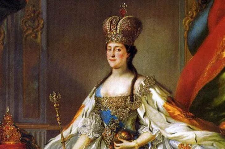 Coronation portrait of Catherine the Great