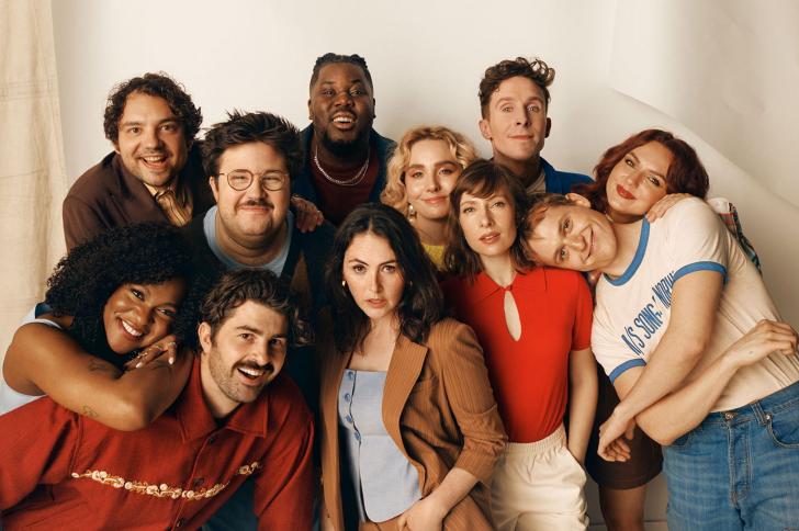A group picture of the Saturday Night Live UK cast members
