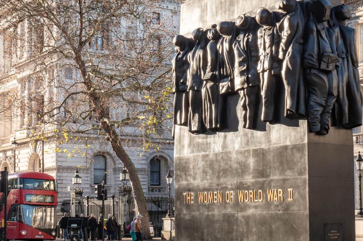The Women of World War II monument in London