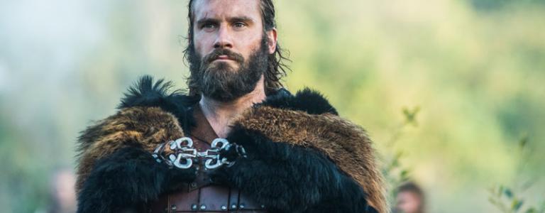 A photograph of Clive Standen, who plays Rollo in Vikings