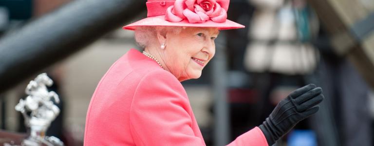 Her Royal Highness Queen Elizabeth II visits Liverpool Albert Dock during her Diamond Jubilee tour of Great Britain