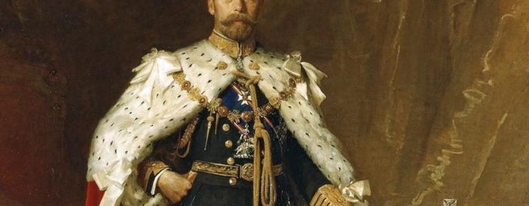 Portrait of King George V