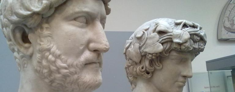Busts of Hadrian and Antinous